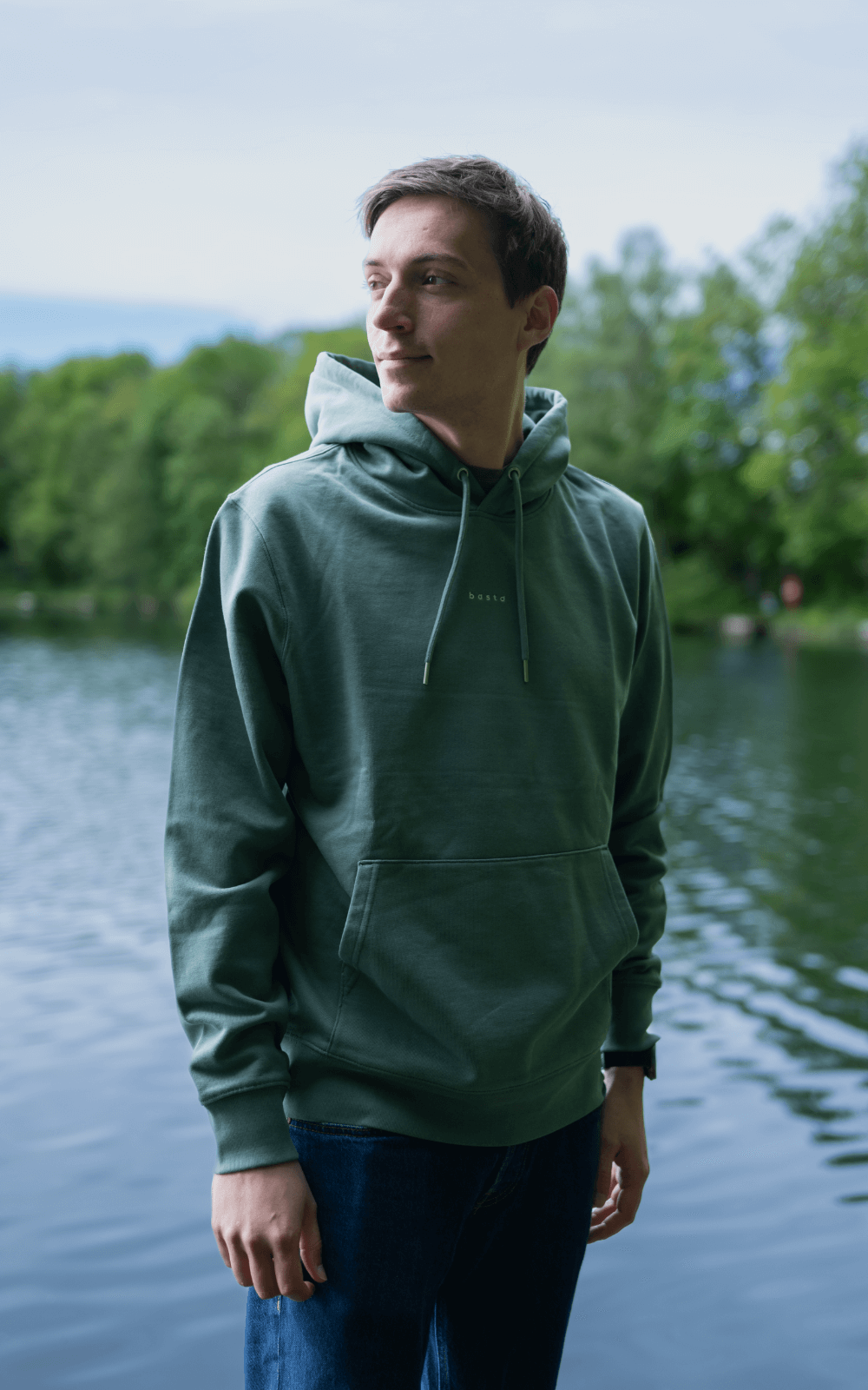 Enough hoodie - Green