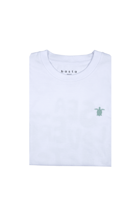 Turtle tee - White